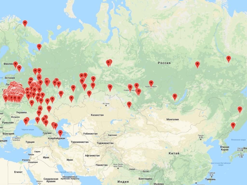 Карта 2018