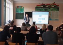 Kuznetsov F.S. Head of Production Dept. runs training courses in Pinsk