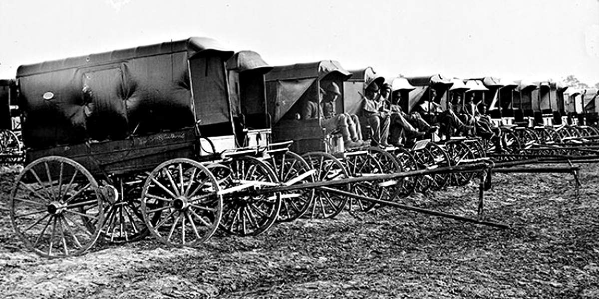 Госпитальные фургоны